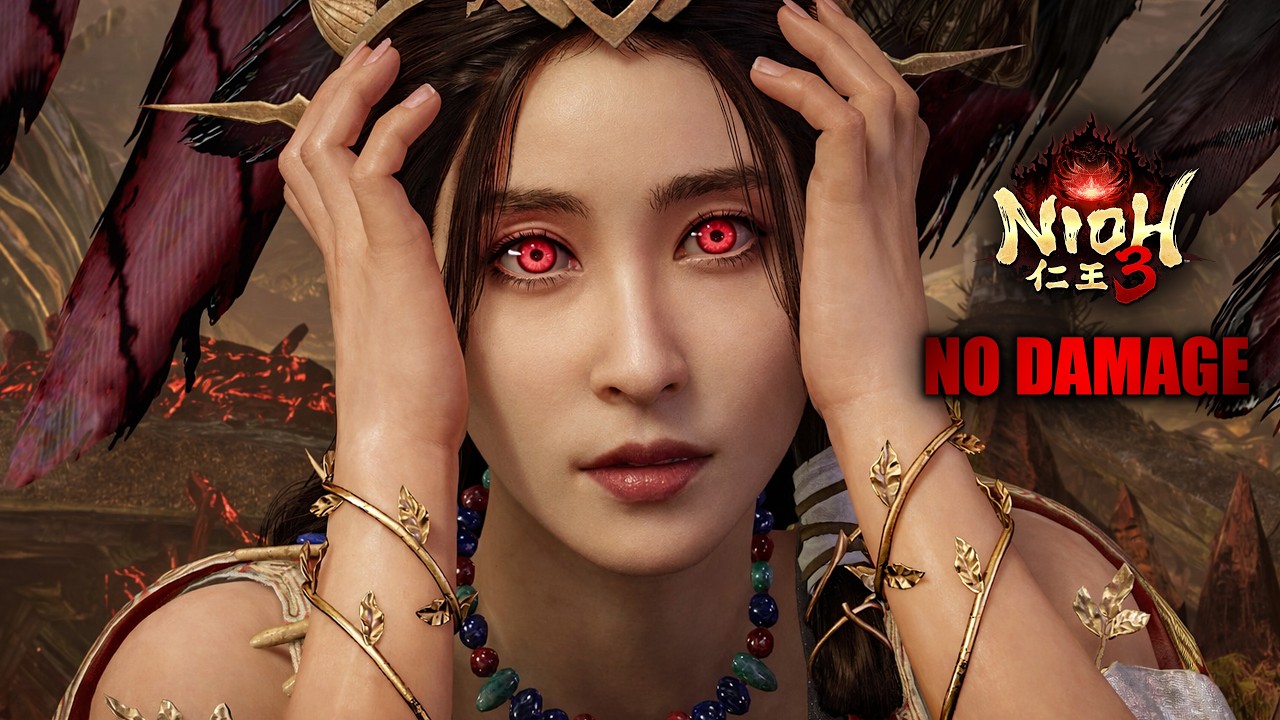 NIOH 3 - Kusanagi Boss Fight No Damage (4k)