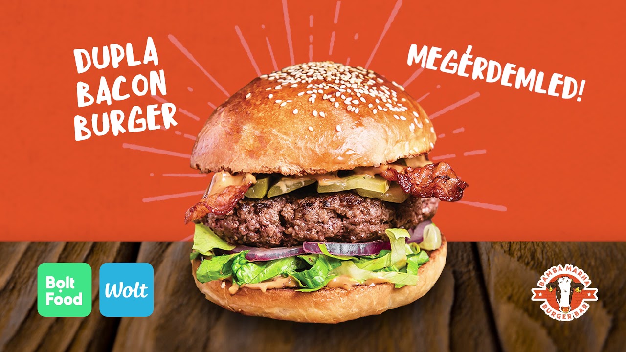 Bamba Marha - Dupla Bacon Burger