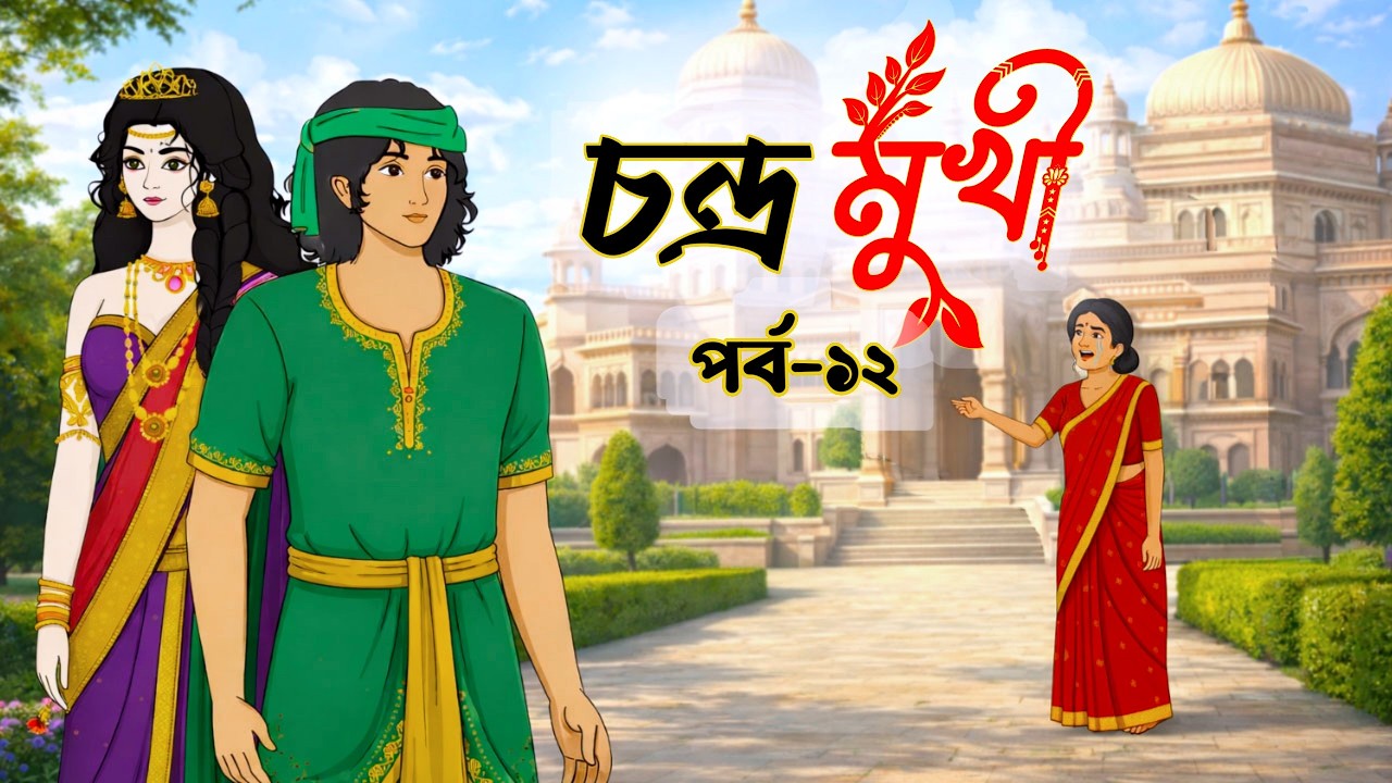 চন্দ্রমুখী পর্ব ১২ | বাংলা কার্টুন | Rupkothar Golpo | Fairy Tale in Bangla