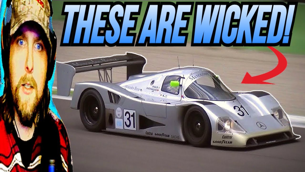 NASCAR Fan Reacts to Group C Monsters Racing at Monza