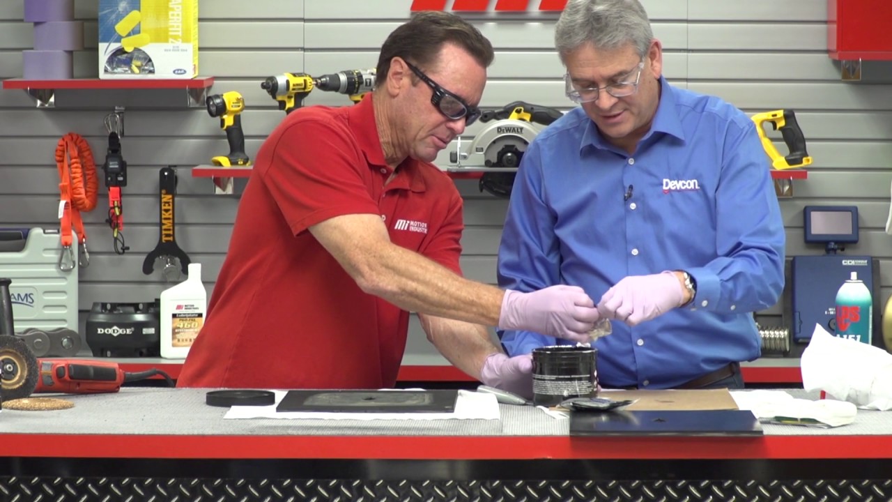 MiHow2 - Devcon - R-Flex Conveyor Belting Repair Kit