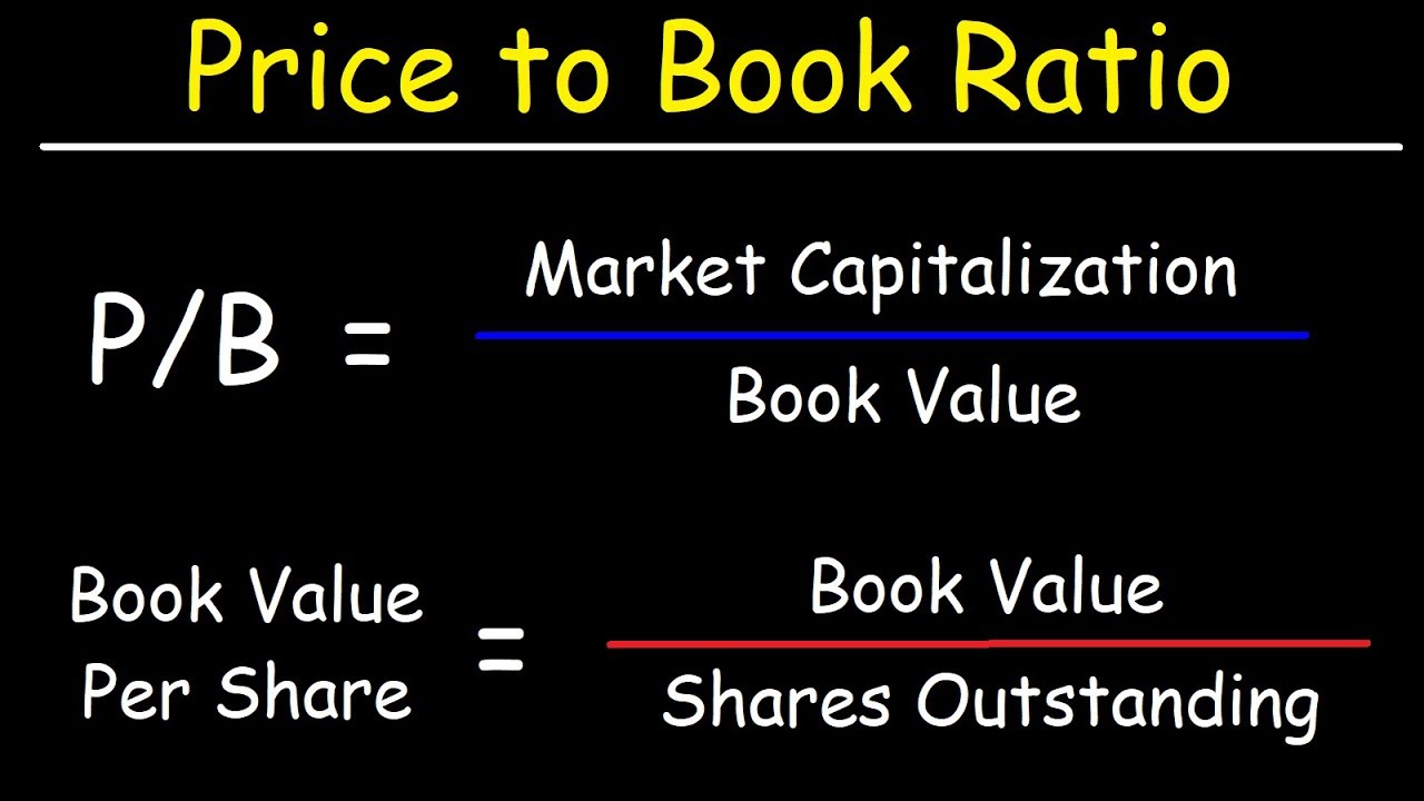 How To Calculate The Book Value Per Share & Price to Book (P/B) Ratio Using Market Capitalization