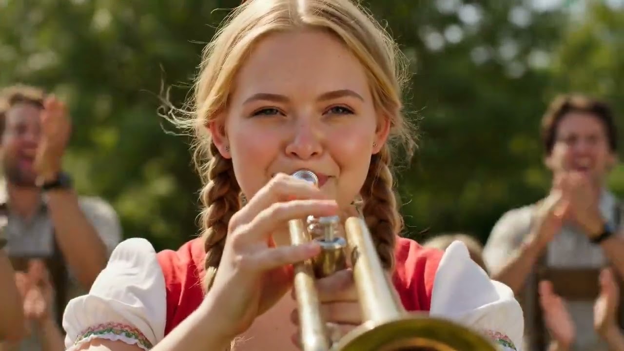 German Alps Festival 🎵 Polka, Waltz & Traditional Brass Band Joy | Bavarian Volksmusik Celebration🎉