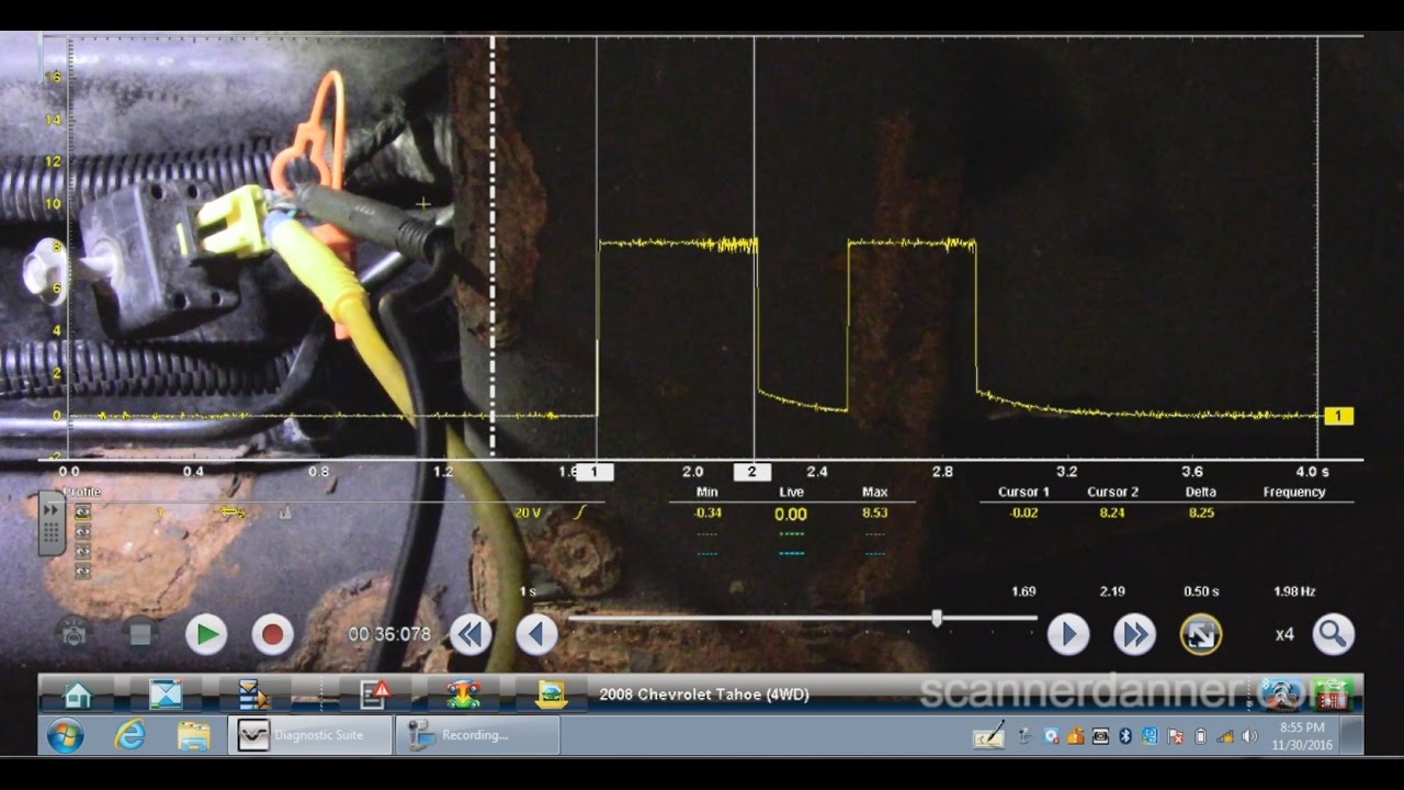 2008 Chevy Tahoe Airbag Fault B0084 (Front End Sensor 2 Erratic)