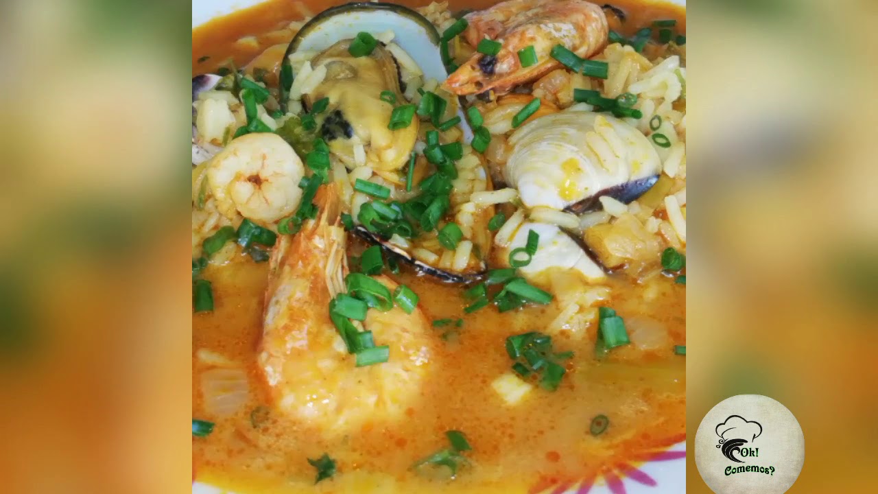 #VENEZUELA 🇻🇪Asopado de Mariscos con compuesto Venezolano sin cubitos Maggie o Knorr🇻🇪sabor criollo