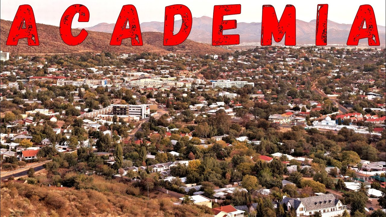 Academia suburb in Windhoek, Namibia, southern Africa