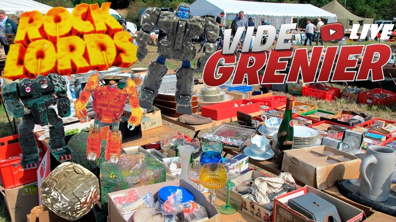 Vide Grenier Live - Reprise des Brocantes ! Du Jeux Vid&eacute;o et un super lot de jouets Retro ! 🔥