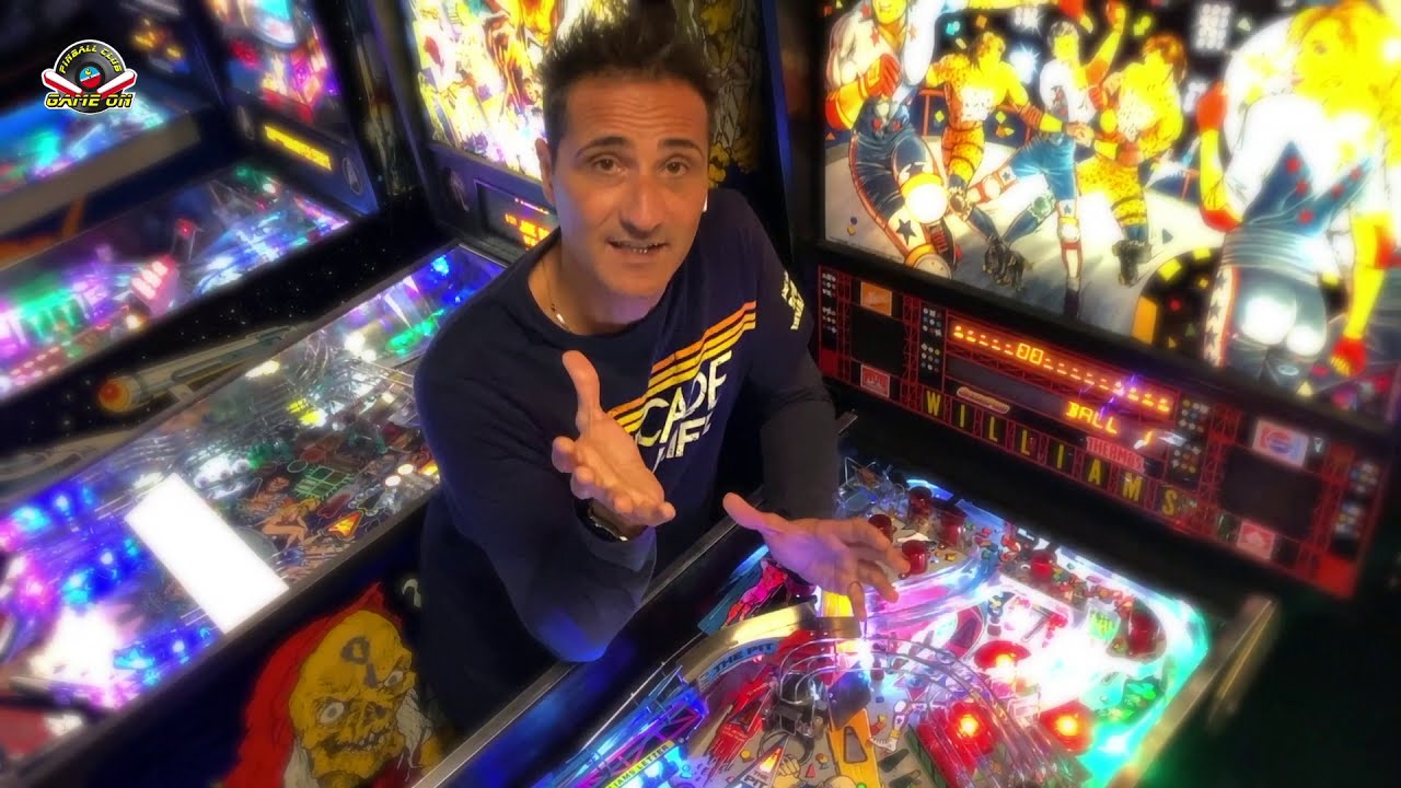 FLIPPER | ROLLER GAMES | WILLIAMS | Un Flipper del nostro Club GAME ON PINBALL CLUB