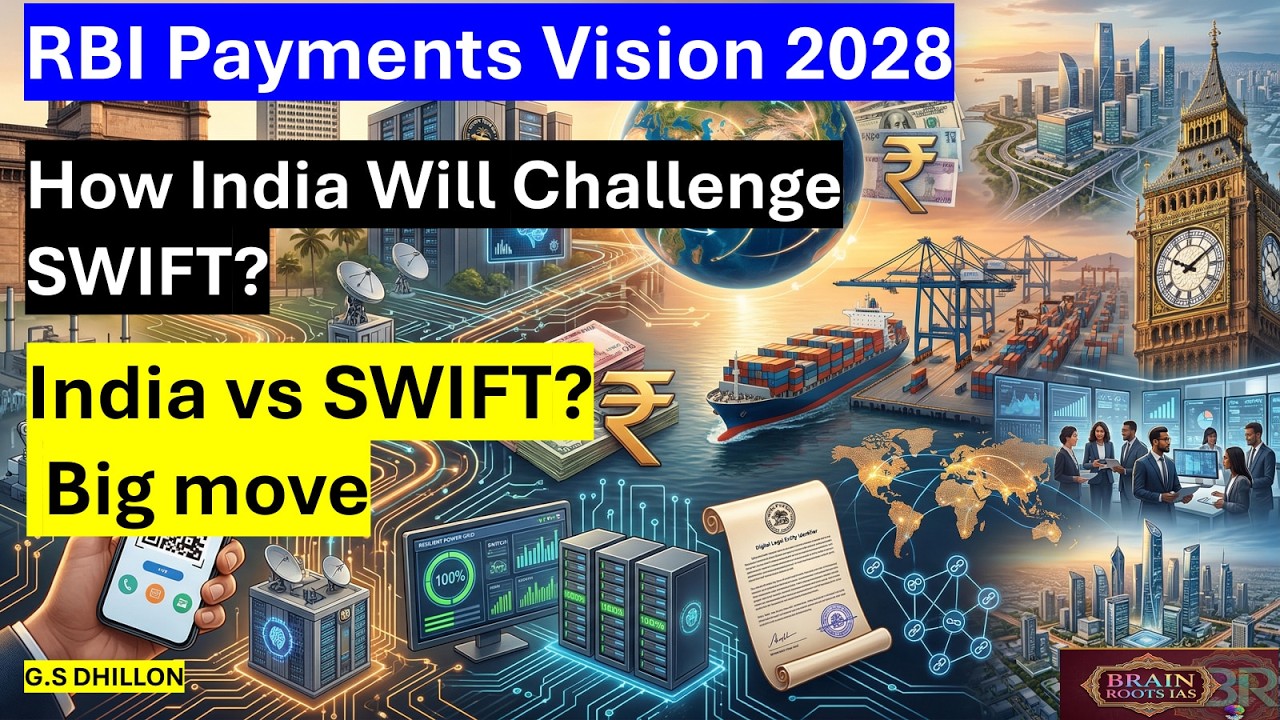RBI Payments Vision 2028 | India&rsquo;s Digital Finance Revolution UPSC IAS Current Affairs