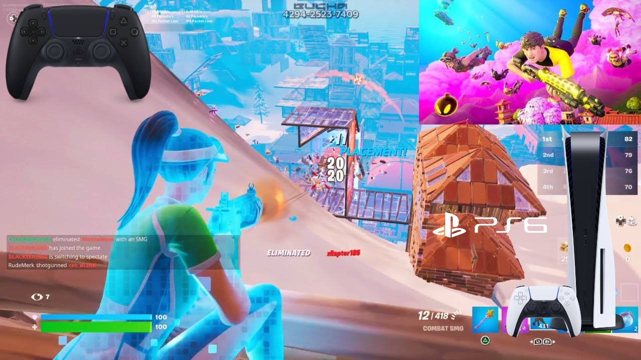 *NEW Bugha Late Game Mode Gameplay On PS5 120FPS 4K