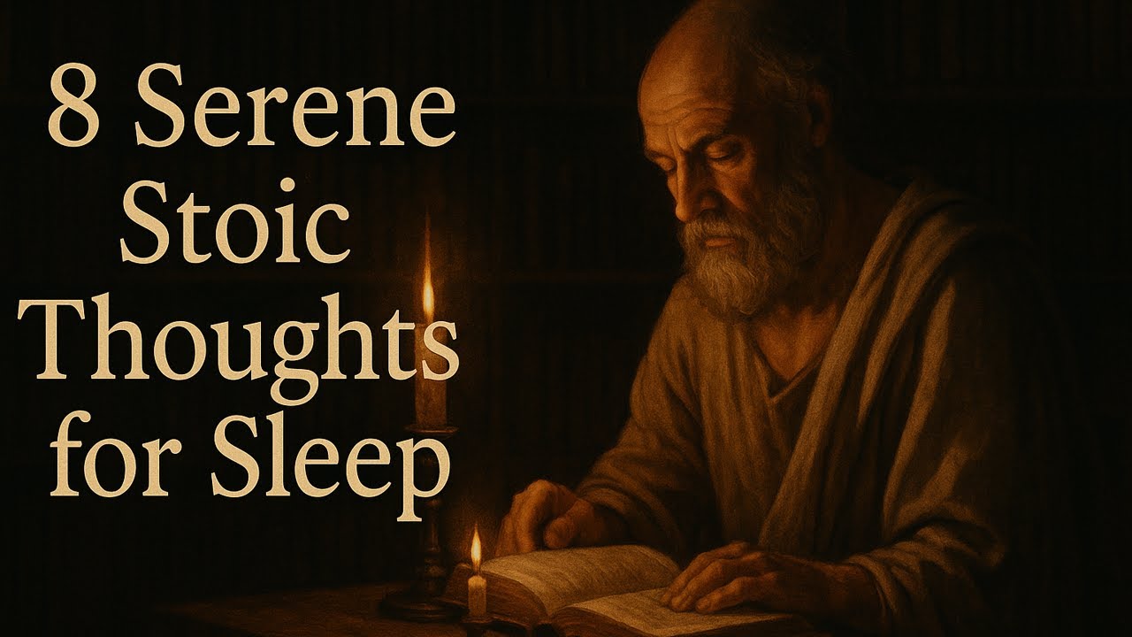8 Calming Stoic Thoughts for Deep Sleep