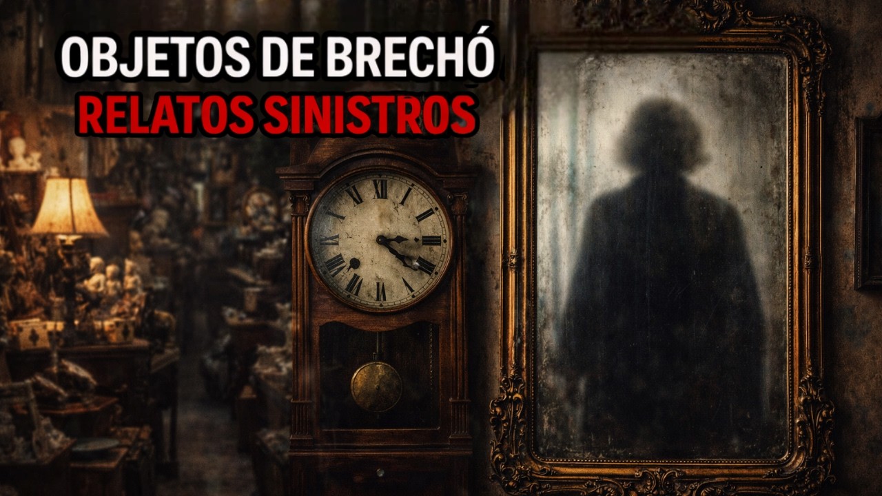 4 RELATOS DE TERROR Sobre Objetos Antigos Comprados em Brechós e Antiquários