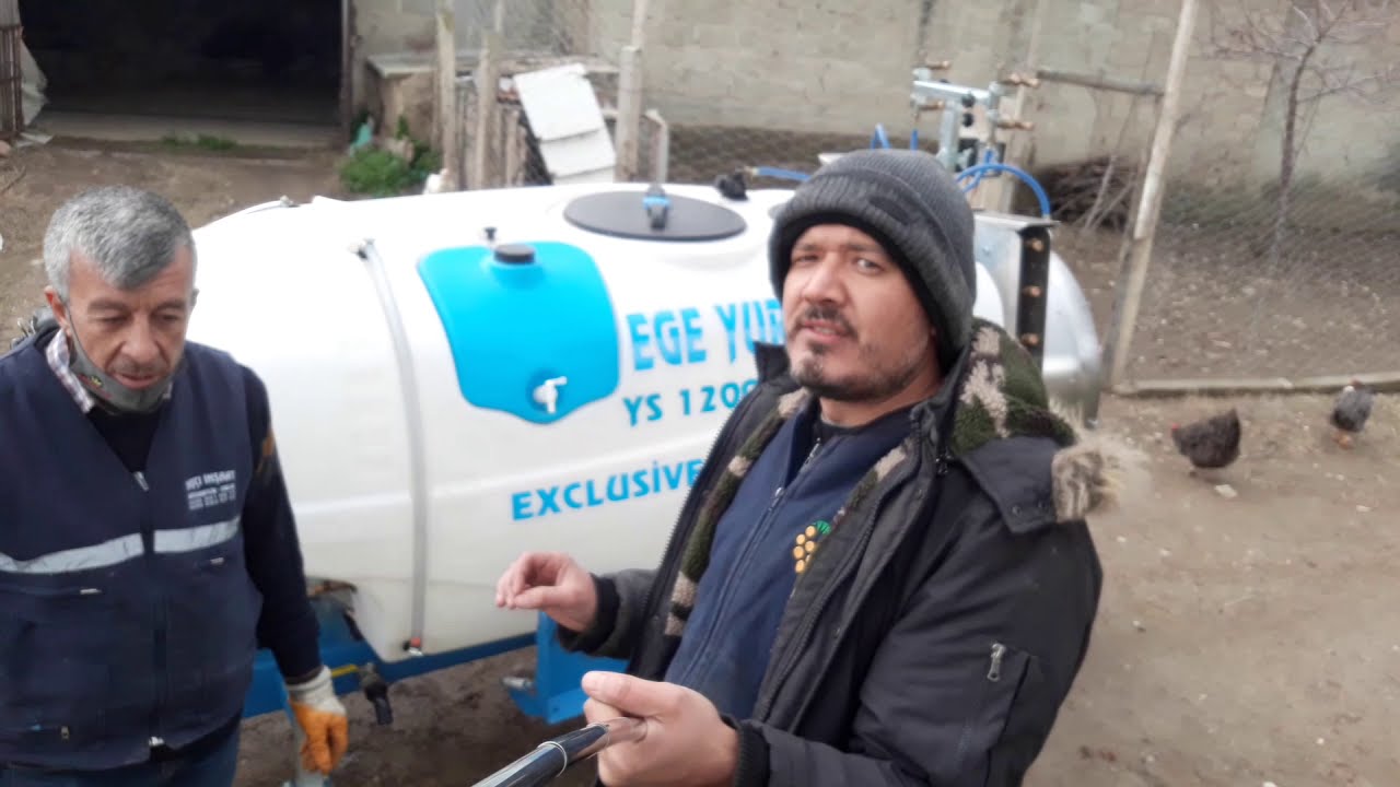 Yeni ilaçlama makinesi aldım, bağda ilaçlama makinesinin önemi