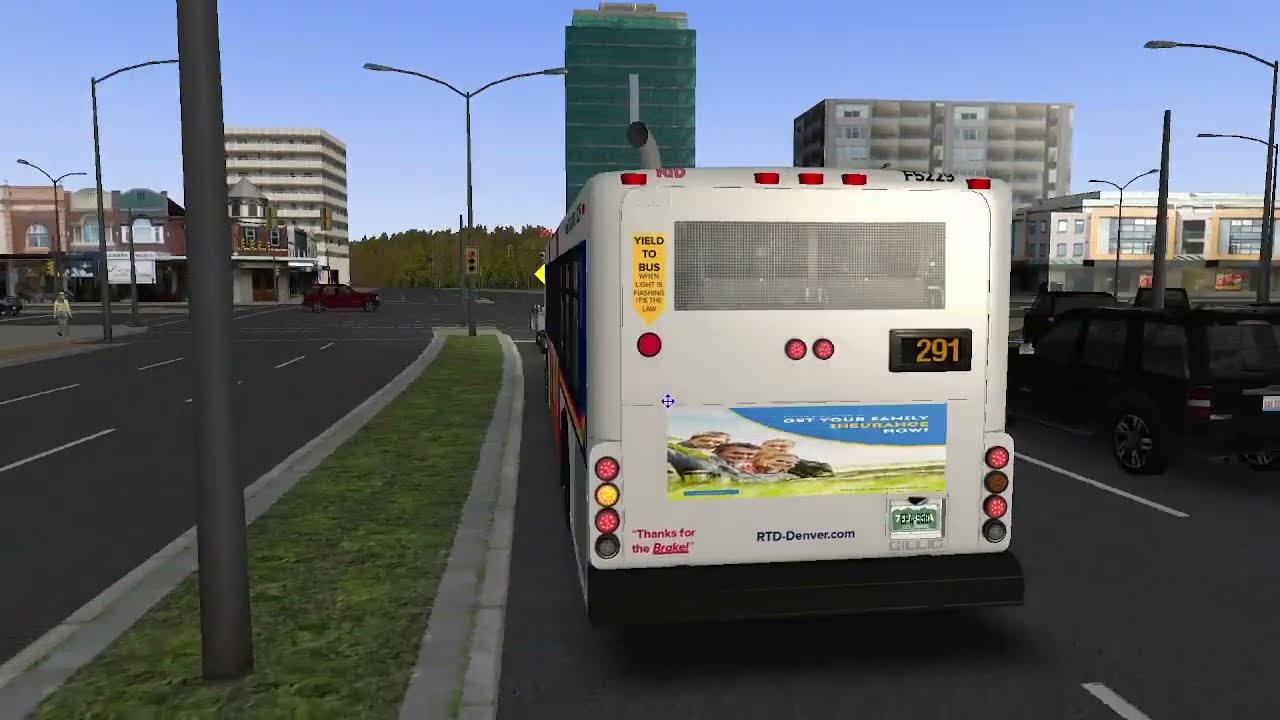 OMSI 2 Denver RTD 2006 Gillig Advantage Route 291 Chicago Midwestern