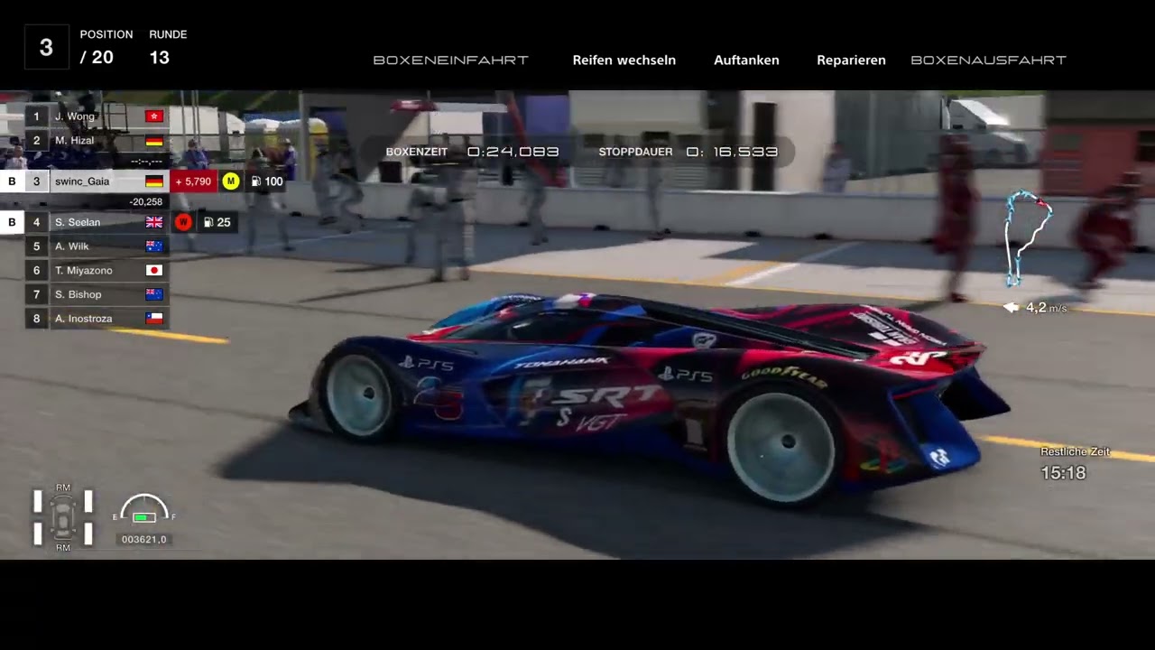 GT7 | Weekly Challenge | 900LP Setup RM 1-Stopp | Tomahawk SRT S VGT | Gr.1 Prototypen Road Atlanta