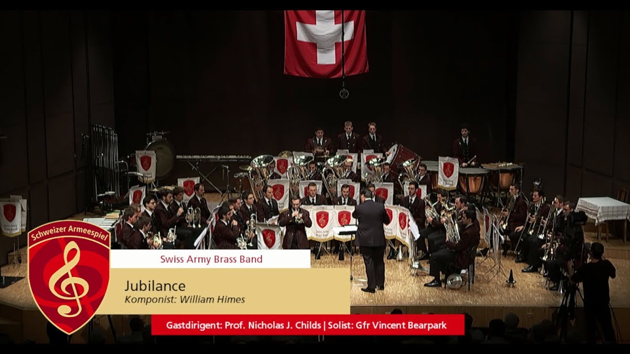 Jubilance - Swiss Army Brass Band, Solist Gfr Vincent Bearpark