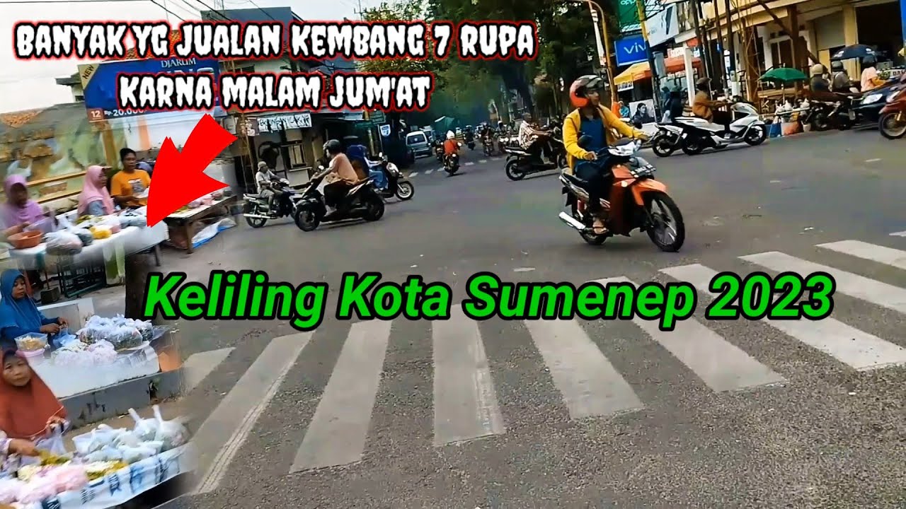 Kota Sumenep 2023 | Keliling Kota Sumenep Sore hari | El nazmi vlogs
