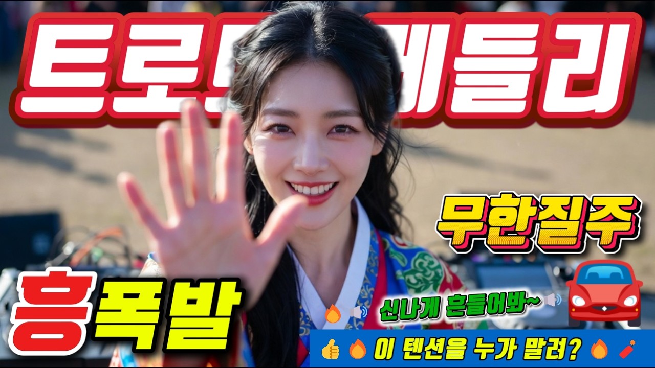 흥폭발❤️2026년 최신 뽕짝 메들리👍댄스파티❤️.#신나는 트로트메들리＃미스트롯4#졸음운전＃트로트 모음 100곡#최신트로트#트로트 인기가요#고속도로 트로트 메들리# 흥겨운 뽕짝
