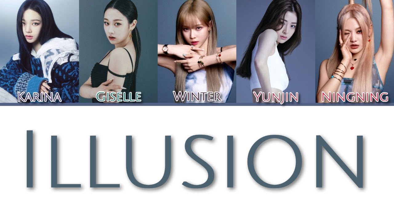 What if Aespa had 5 members? Aespa - Illusion Colour Coded Lyrics (Han/Rom/Eng) Line Distribution