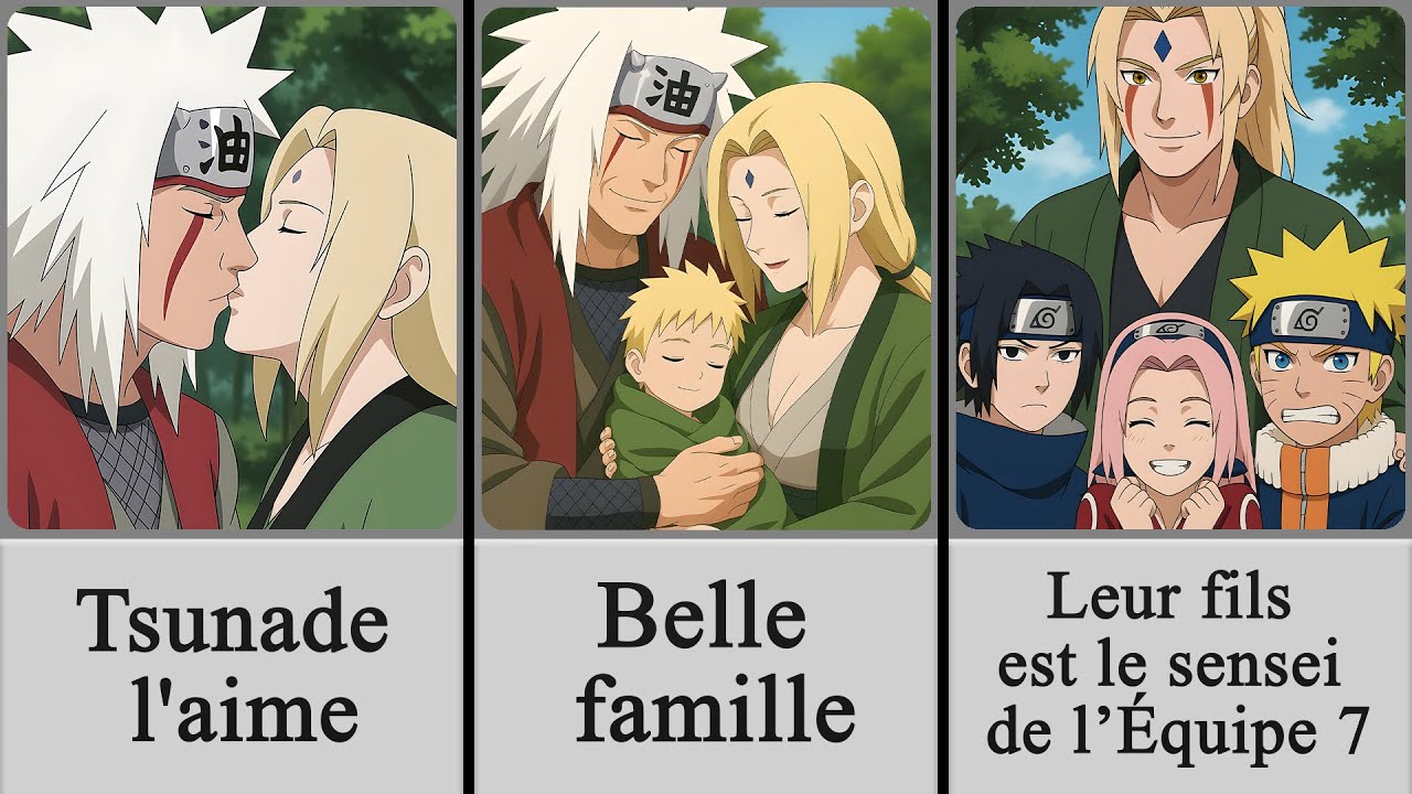 Et si Tsunade avait épousé Jiraya et qu'ils avaient eu un fils ?