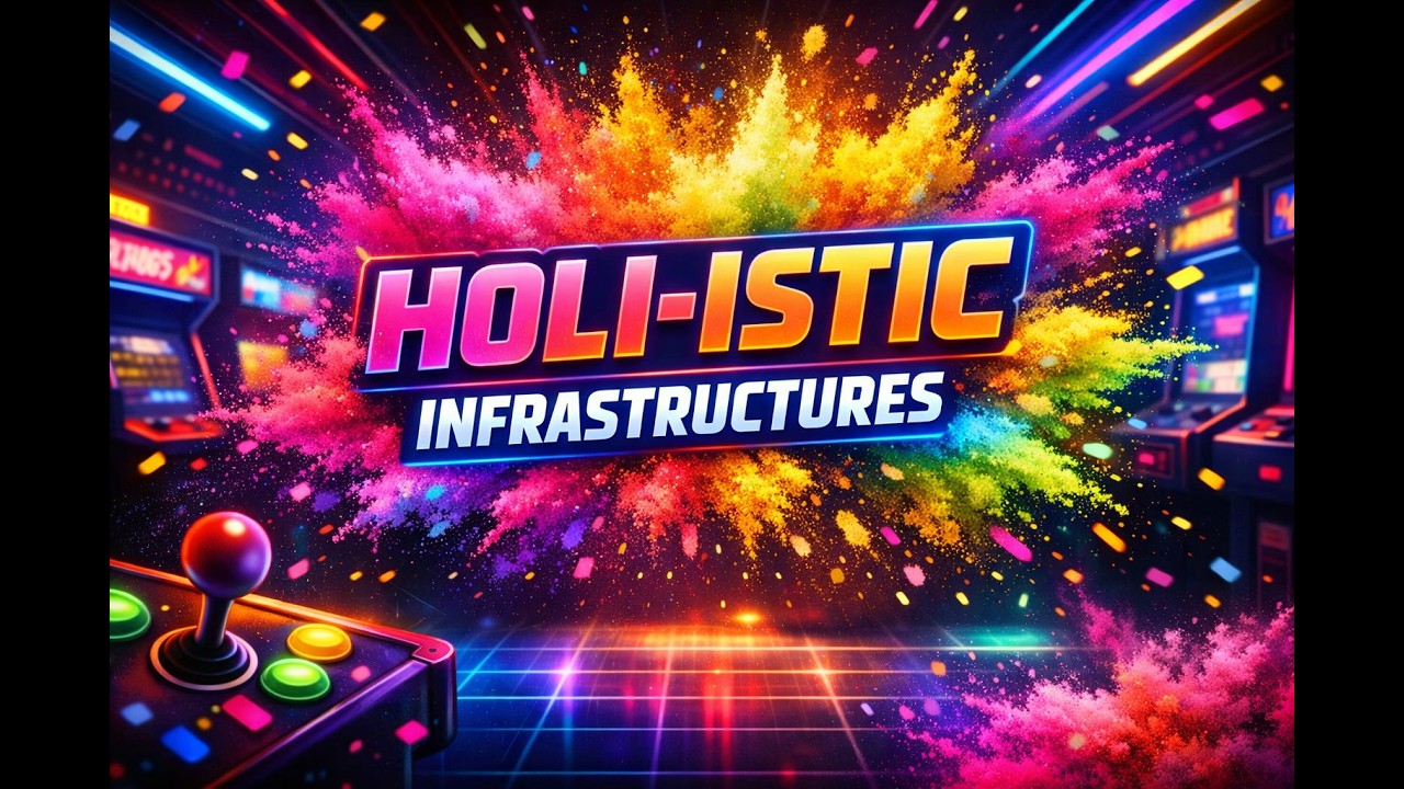 [2026] HOLI-ISTIC INFRASTRUCTURES 🎮 | The Most Colorful Arcade Game Ever!