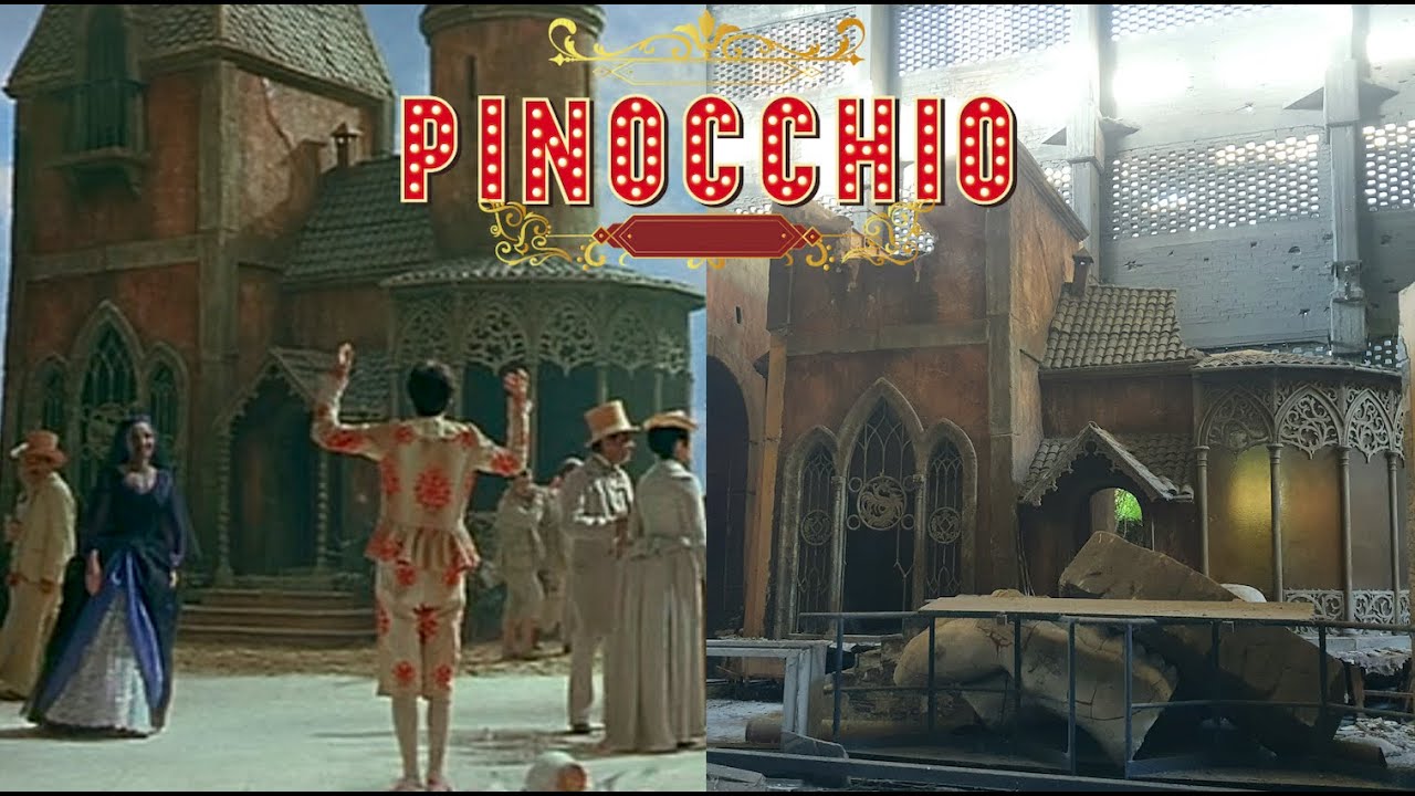 IL PINOCCHIO DI BENIGNI: SCENOGRAFIE ABBANDONATE