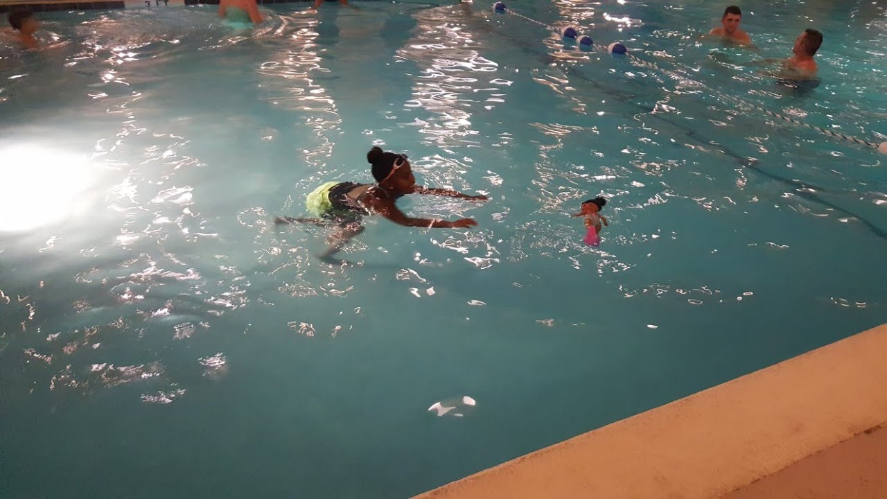 Baby Born Doll can really swim!