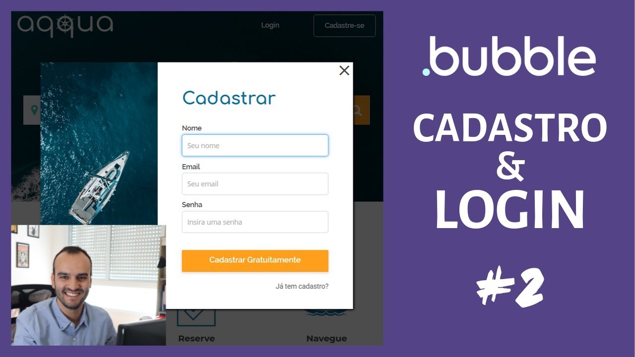 Tutorial Bubble - Login e Cadastro de Usuários | Criando um Aplicativo REAL #2