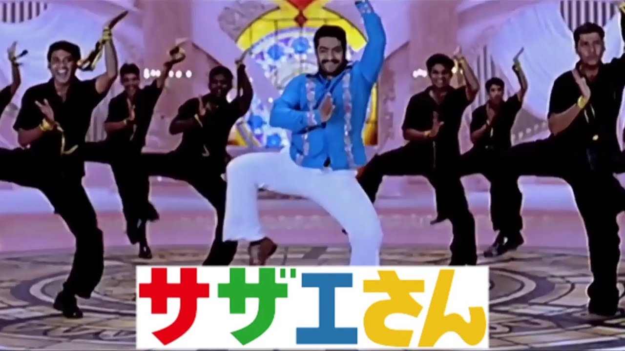 【シンクロムービー】サザエさん・ほか  (ナンにでも合う インド映画)
