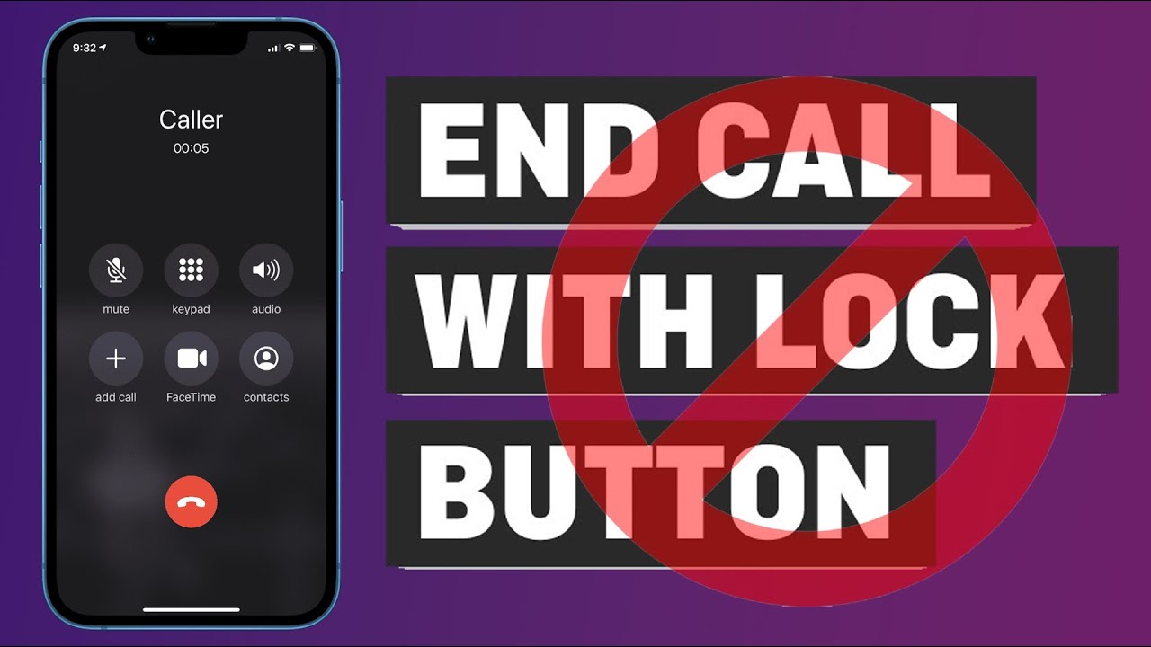 How to Turn OFF End Call with Lock Button on iPhone?