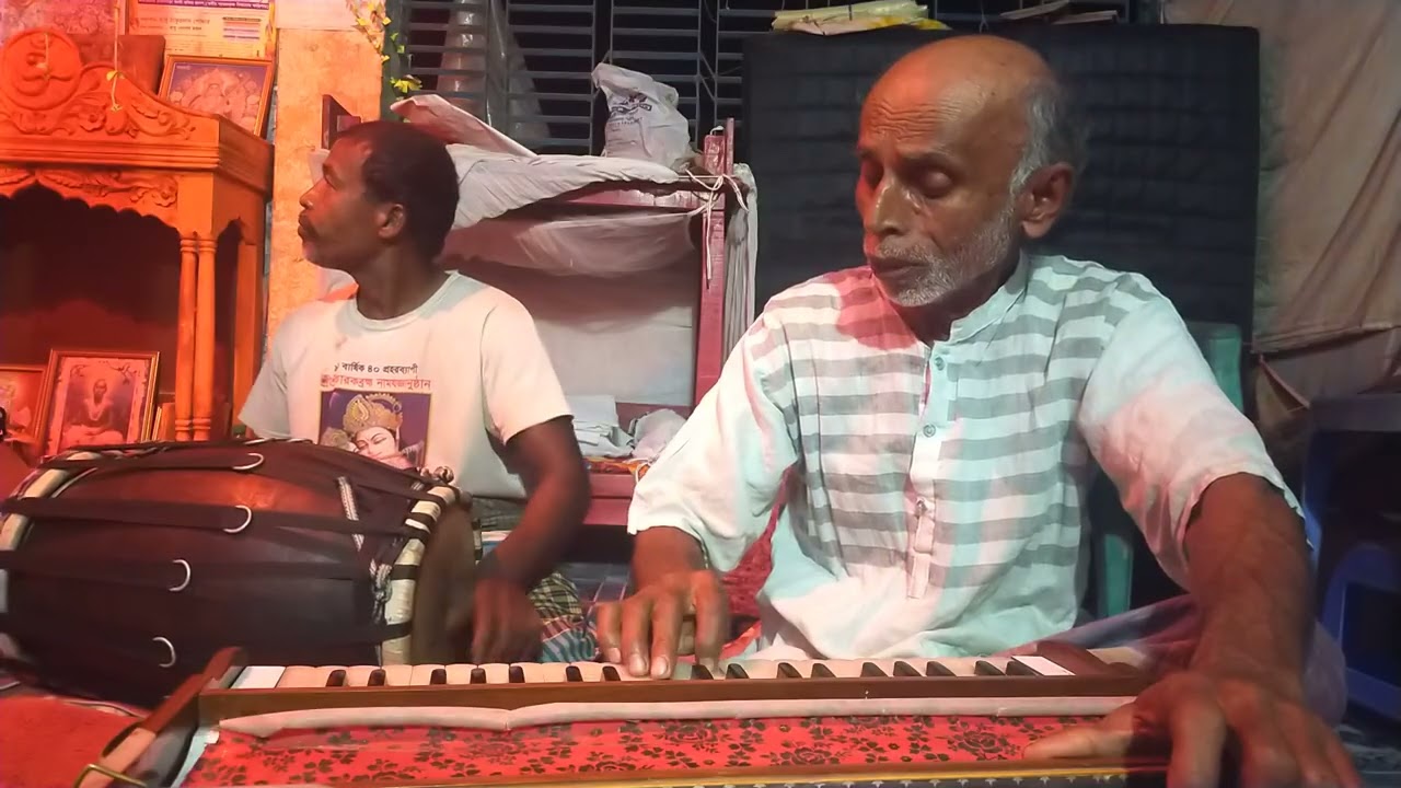 মন্দিরেতে গিয়ে কৃষ্ণের দেখা পেলাম না। শিল্পী- ললিত মন্ডল। 