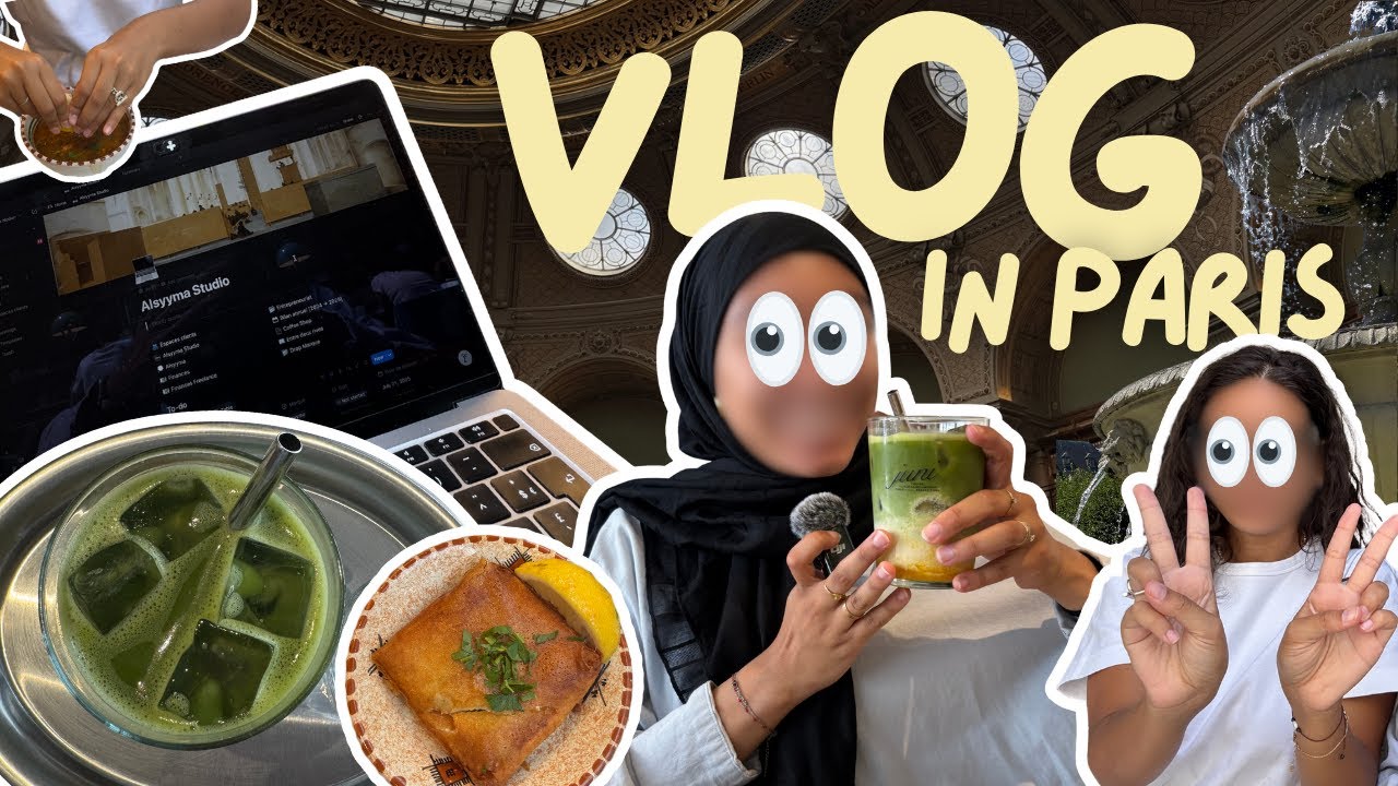 VLOG À PARIS - un week-end avec ma copine 👥