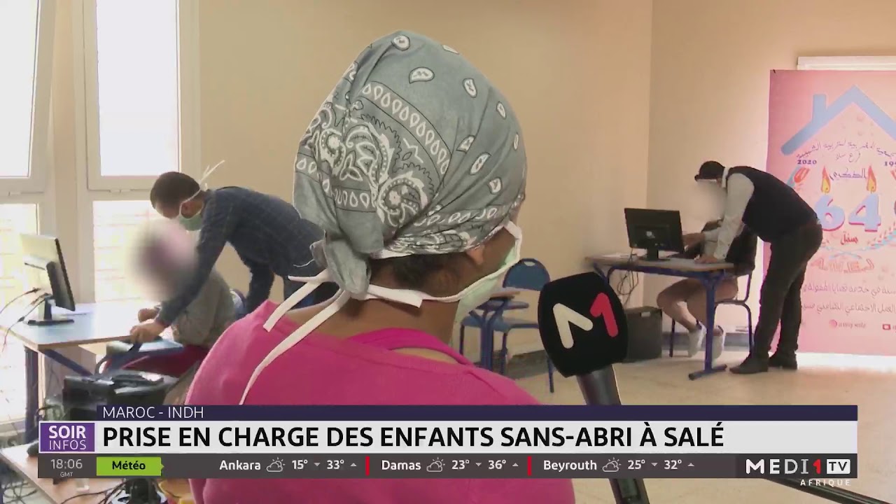 Maroc-INDH: prise en charge des enfants sans-abris &agrave; Sal&eacute;