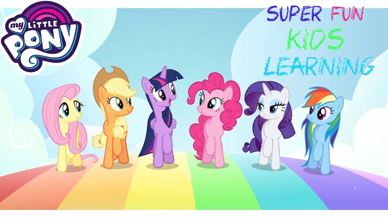My Little Pony Rainbow Runners Epic Color Rush MLP Games