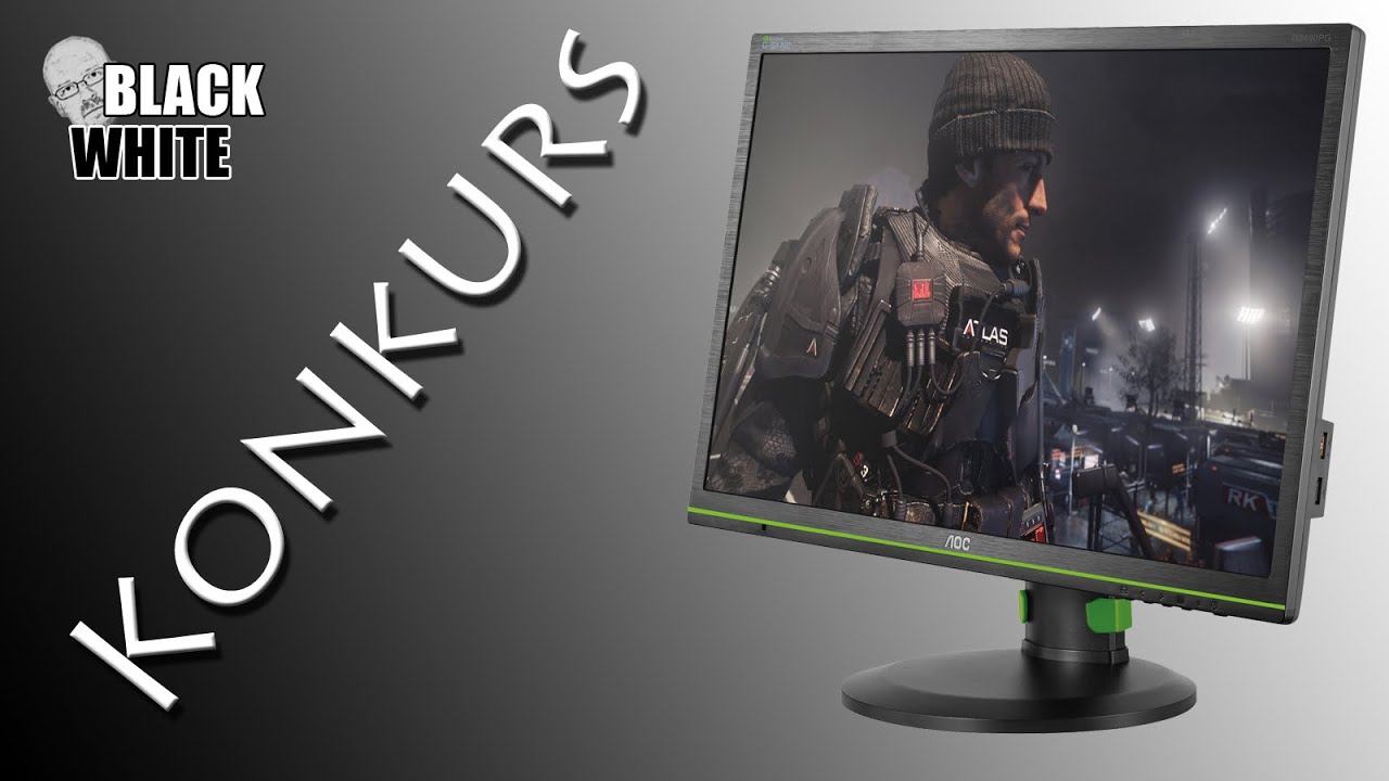 Konkurs - do zgarnięcia monitor AOC z G-Sync i 144Hz
