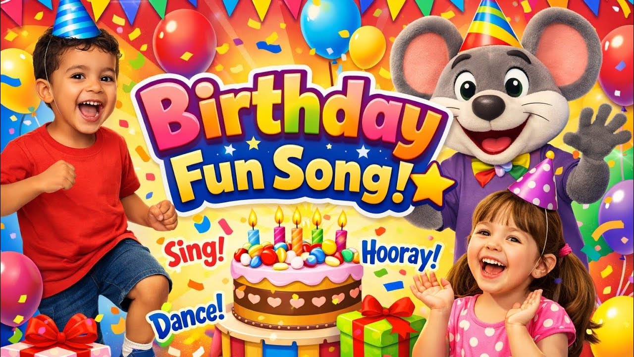 Happy Birthday Fun Song 🎂 | Sing & Dance for Kids #cocokids 
