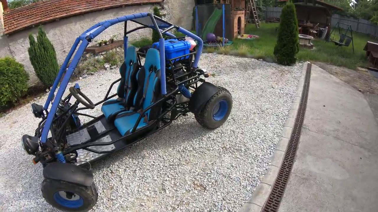 GoPro Hero6 Buggy Ride Hungary 4K . GS Moon 260cc road legal. Part1