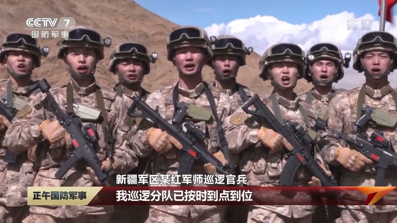 红军师巡逻分队换装QCQ 171冲锋枪 QBZ 191步枪