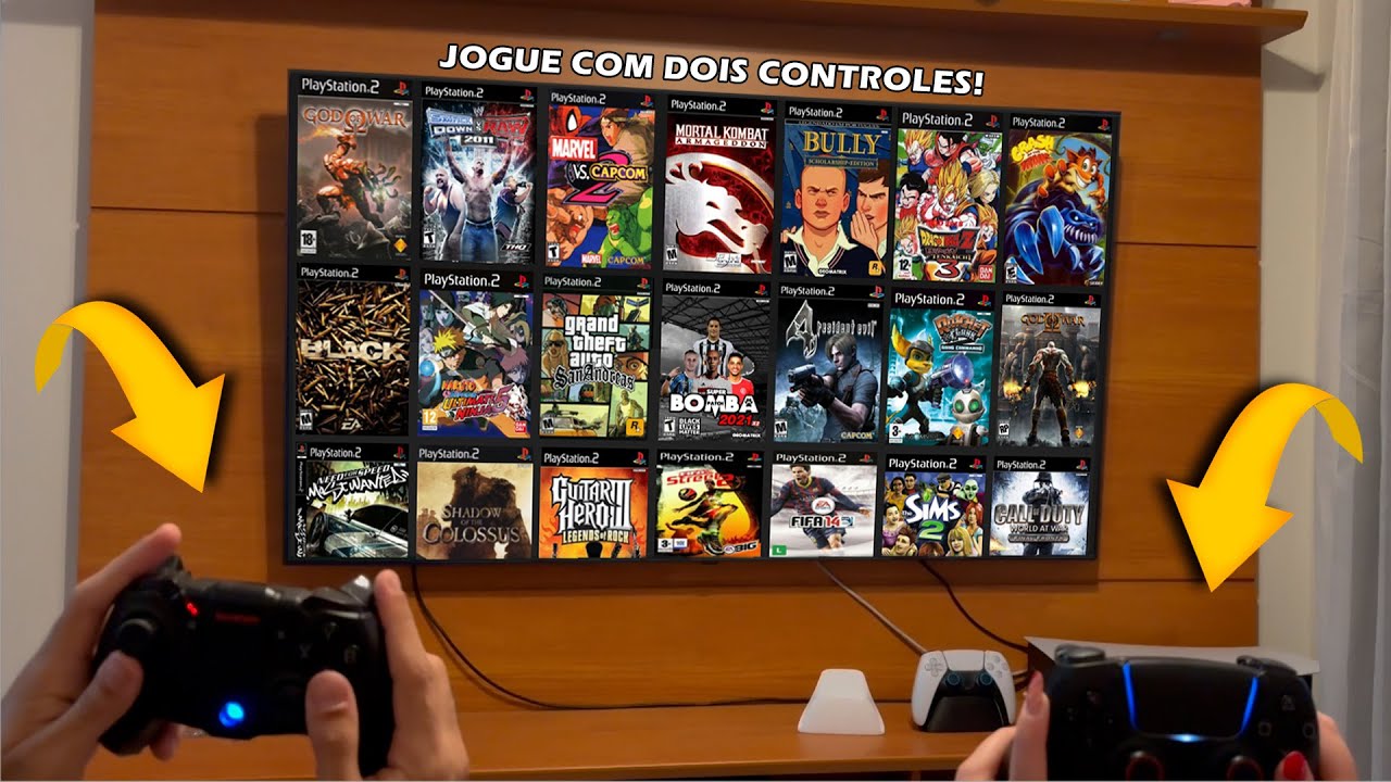 IGAMES PS2 NA TV COM DOIS CONTROLES! APPS IGAMES PSP E PSX COM GRANDE ATUALIZAÇÃO + JOGOS DA IGAMES