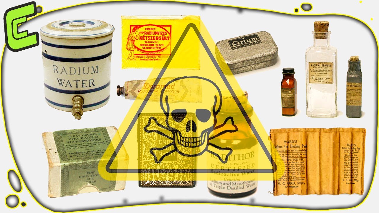 ☢ ¡Cuándo NO conocíamos los peligros de la Radiactividad! ¡Qué locura! ☠️