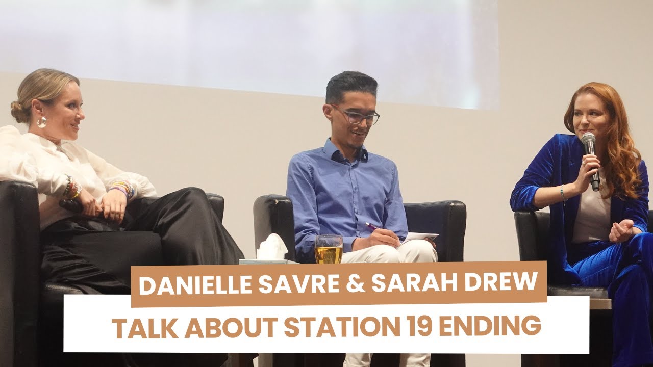 Danielle Savre & Sarah Drew chat about the end of Station 19 during the closing ceremony of the FRR2