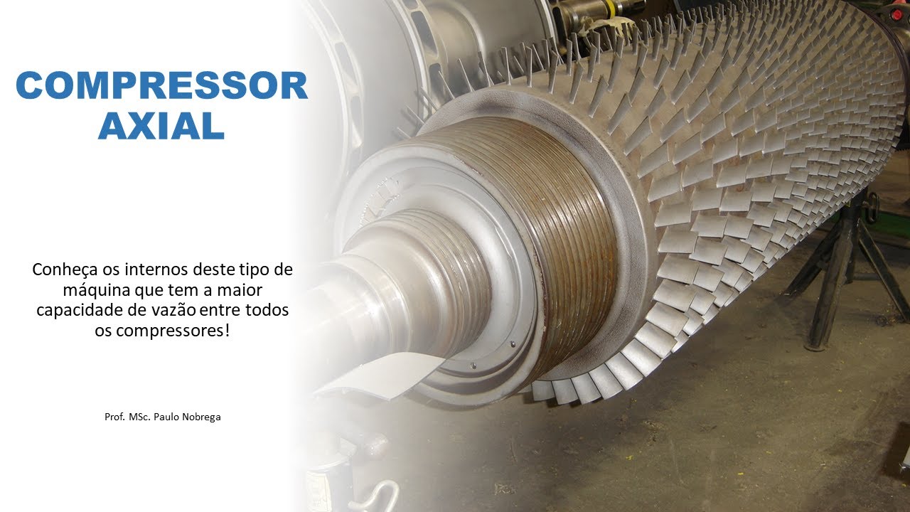 COMPRESSOR AXIAL - Conheça os componentes internos dos compressores axiais e suas características