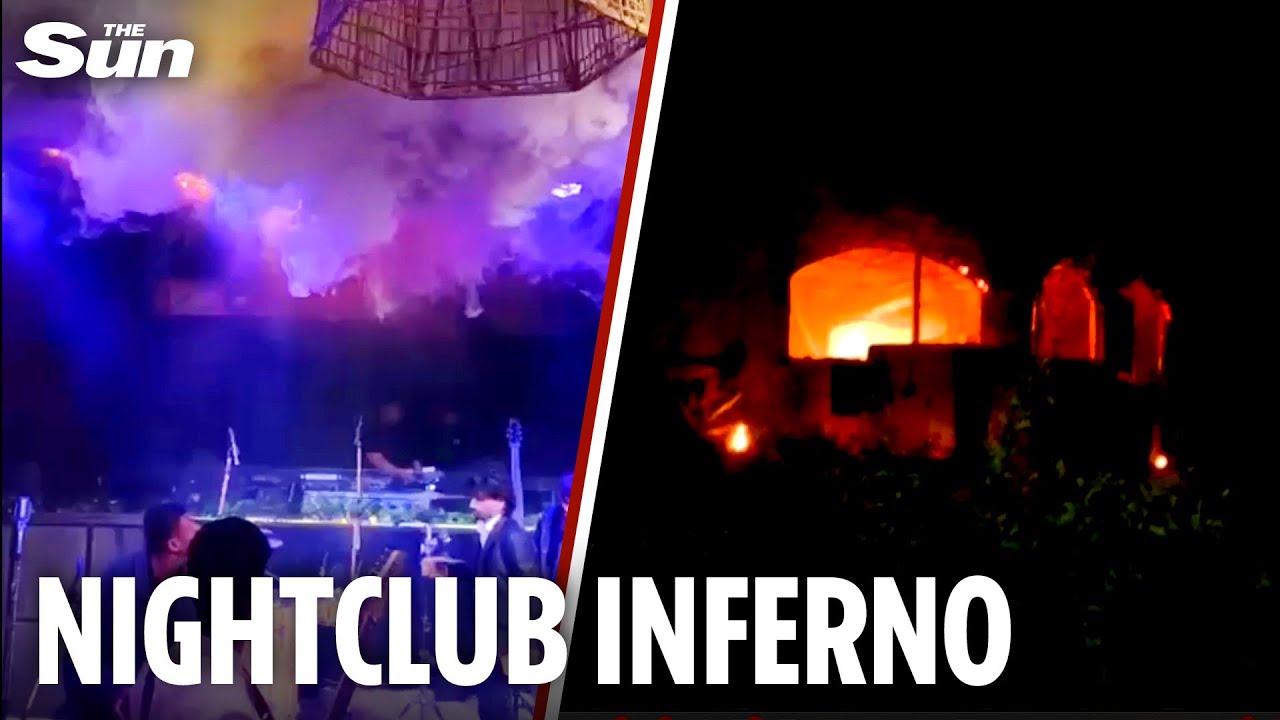 Tourists among 25 dead as flames rip through crowded nightclub in Goa