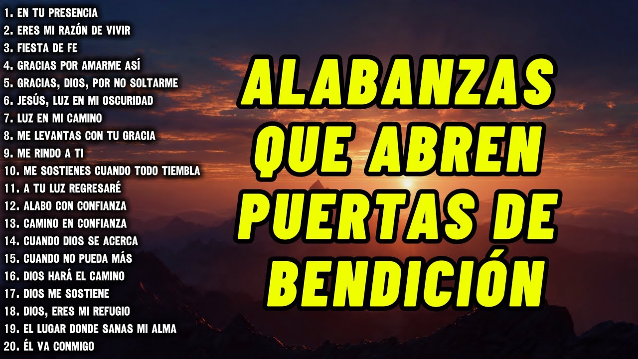 ALABANZAS DE LA MAÑANA 2026 | MÚSICA CRISTIANA QUE LLENA TU CORAZÓN DE PAZ Y LA PRESENCIA DE DIOS