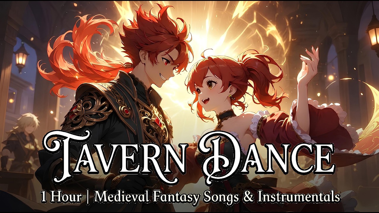 Tavern Dance: Medieval Songs & Fantasy Instrumentals | D&D/TTRPG Ambience 1 Hour, Background Music.