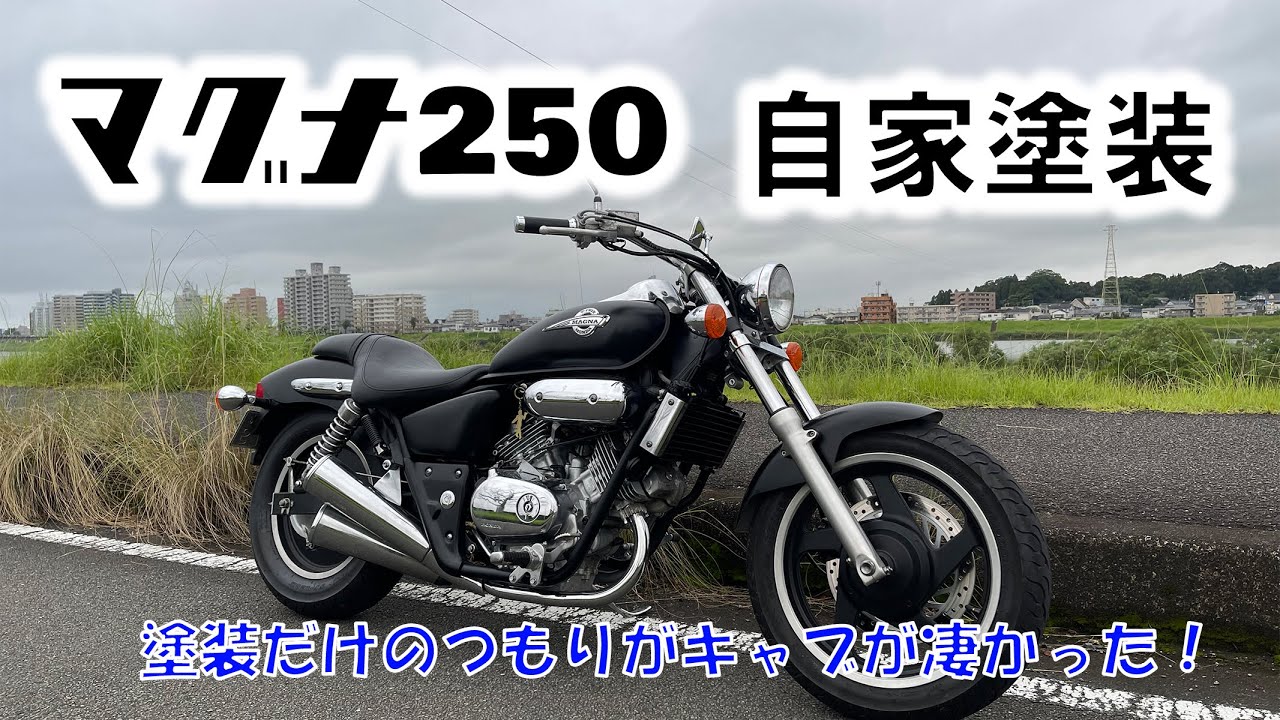 【MAGNA】250　マグナ250　自家塗装してみた