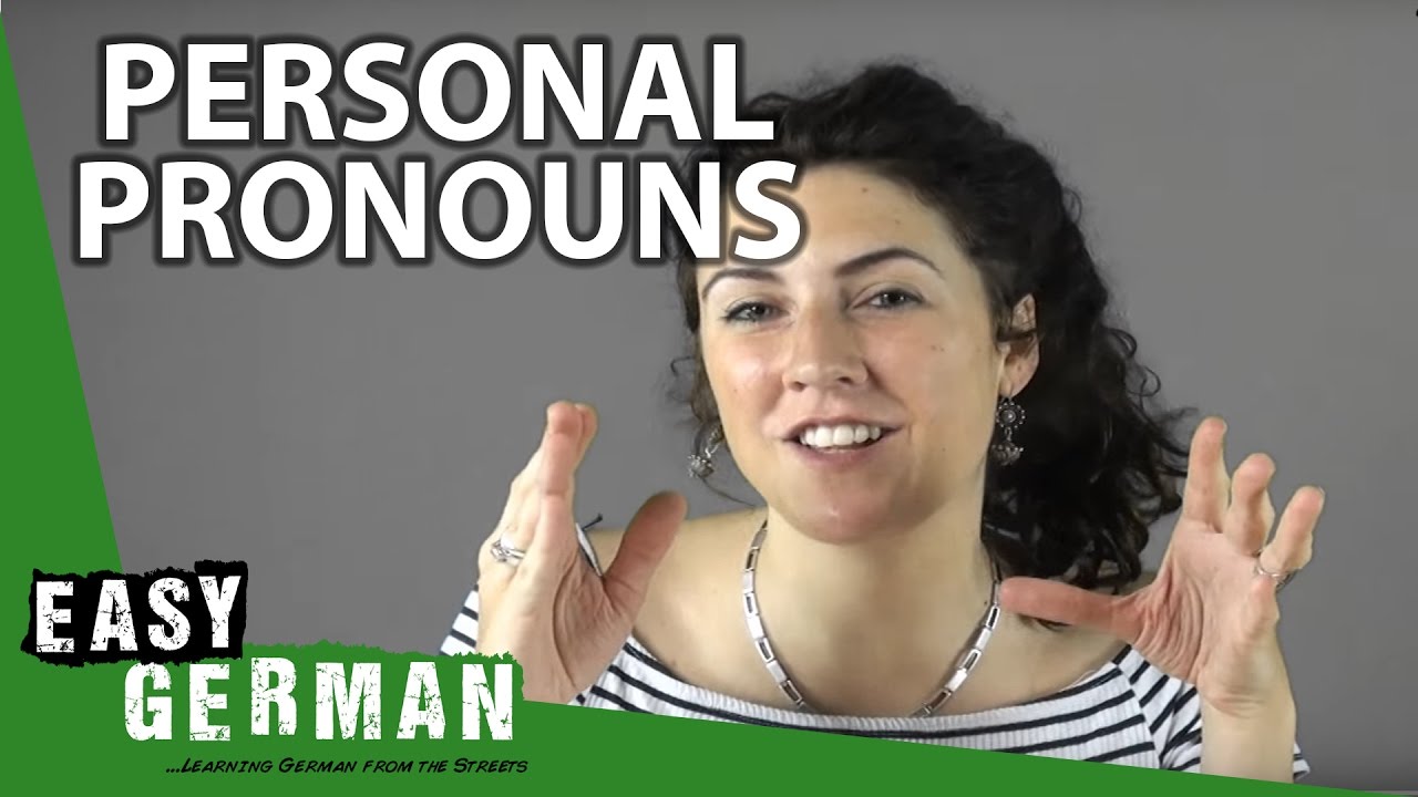 Personal pronouns in the nominative and accusative - German for Beginners (5)