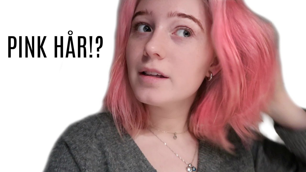 JEG FARVER MIT HÅR PINK