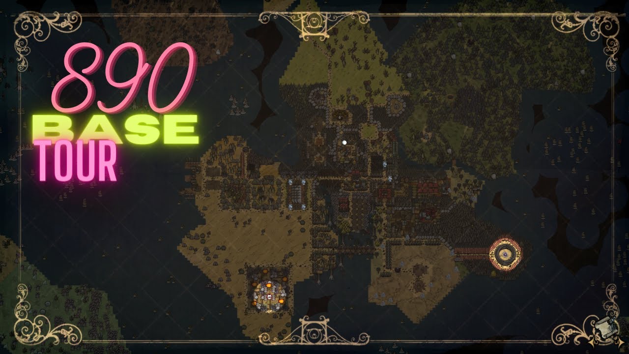 Don't Starve Together - Base Tour 890 (new world)