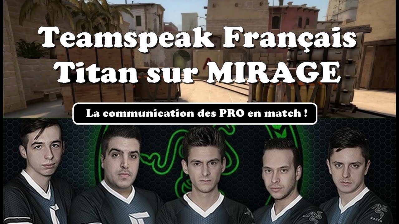 Teamspeak FR (kennyS, rpk, apex..) mirage POV